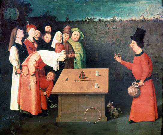 Hieronymus Bosch - Der Gaukler